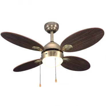 Потолочная люстра с вентилятором Dark Wood