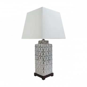 Настольная лампа Grey Rectangles