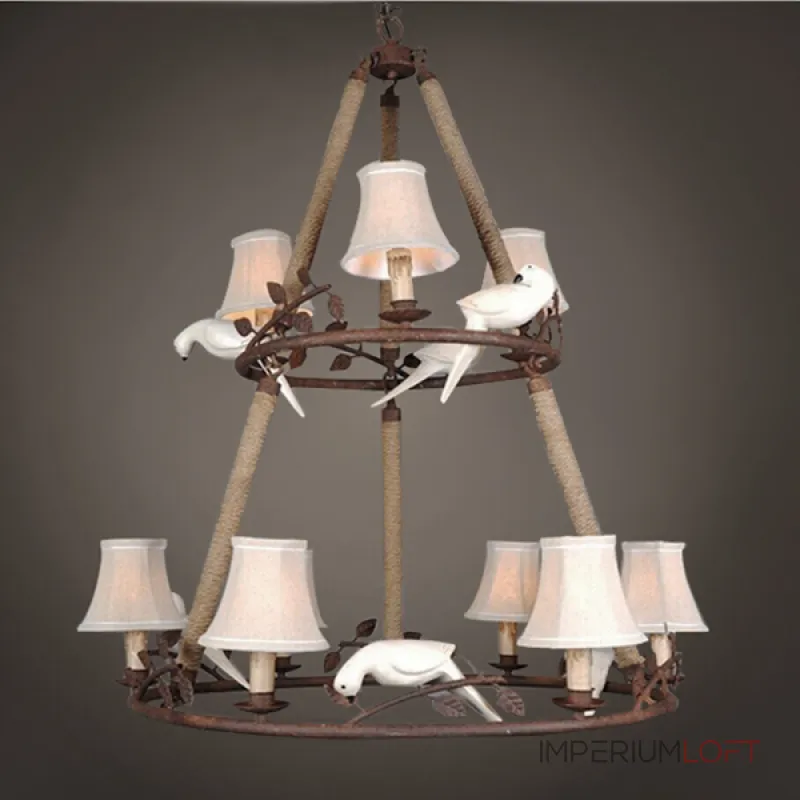 Подвесная люстра Norman Bird Forest 9 Подвесная люстра Norman Bird Forest 9