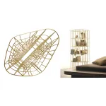 Стеллаж CECCOTTI Bibliotheque Golden Сage от ImperiumLoft