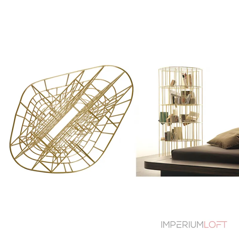 Стеллаж CECCOTTI Bibliotheque Golden Сage от ImperiumLoft Стеллаж CECCOTTI Bibliotheque Golden Сage от ImperiumLoft