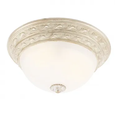 Потолочный светильник Flush Mount Ceiling Light white milky glass