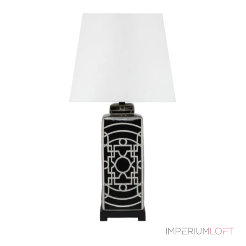 Настольная лампа Black & White Puzzle от ImperiumLoft Настольная лампа Black & White Puzzle от ImperiumLoft