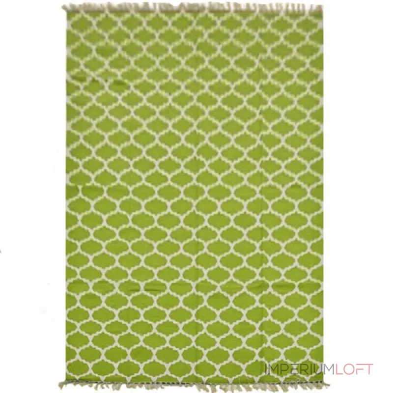 Ковер Ornament Cotton Green 100% хлопок от ImperiumLoft Ковер Ornament Cotton Green 100% хлопок от ImperiumLoft