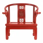 Кресло для медитации Chinese Armchair Red от ImperiumLoft