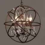 Подвесная люстра Foucault's Orb Crystal Chandelier 45