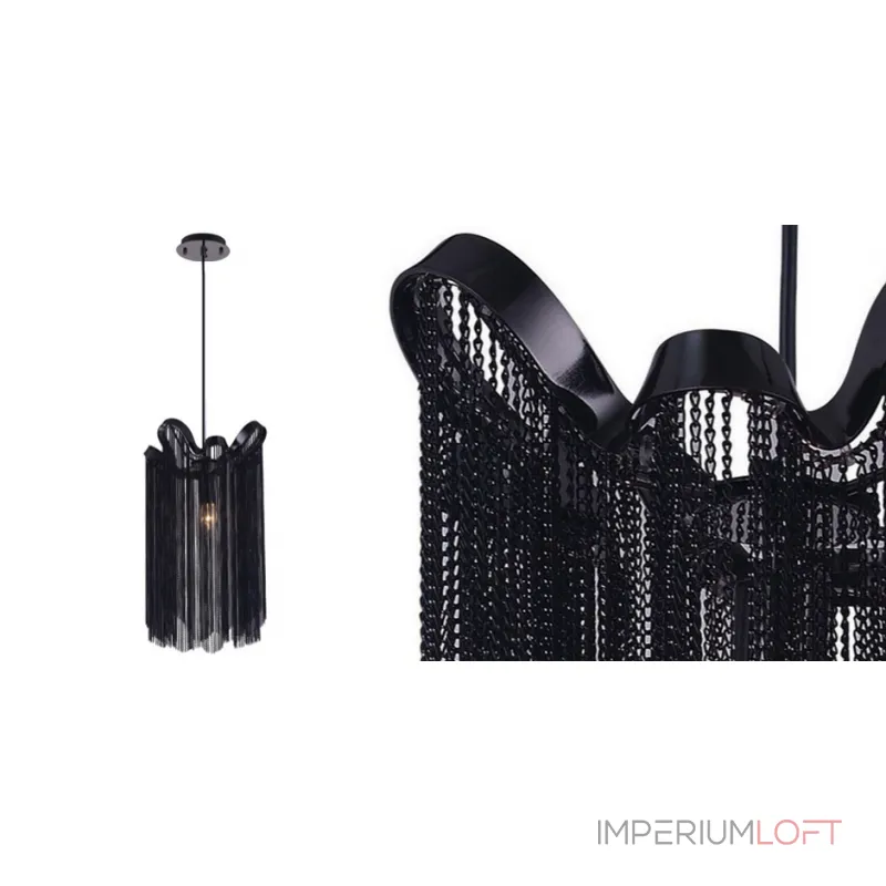 Подвесной светильник Atlantis Chain Black от ImperiumLoft Подвесной светильник Atlantis Chain Black от ImperiumLoft