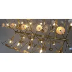 Подвесная люстра Burst Chandelier Natural Agate Line