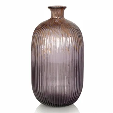 Стеклянная ваза Cellular Purple barrel Стеклянная ваза Cellular Purple barrel