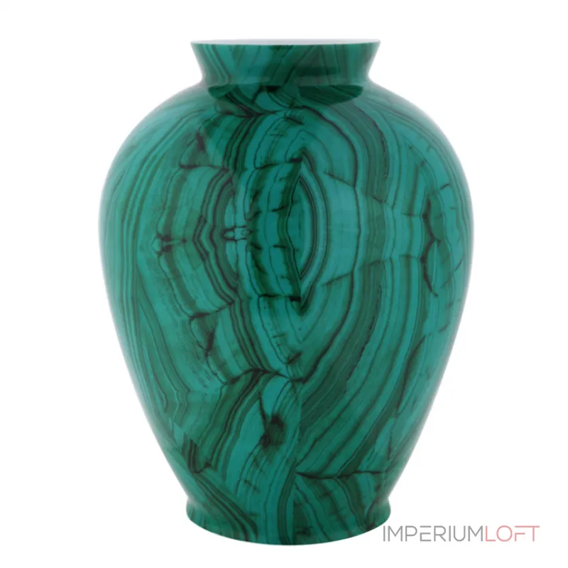 Ваза Malachite Vase barrel от ImperiumLoft Ваза Malachite Vase barrel от ImperiumLoft