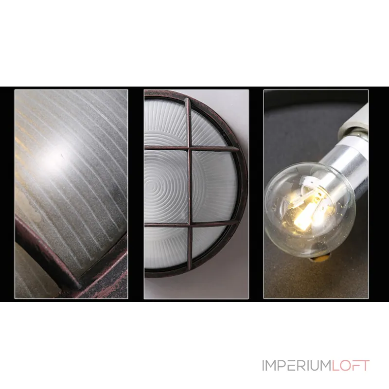 Спот Loft Round Plate от ImperiumLoft