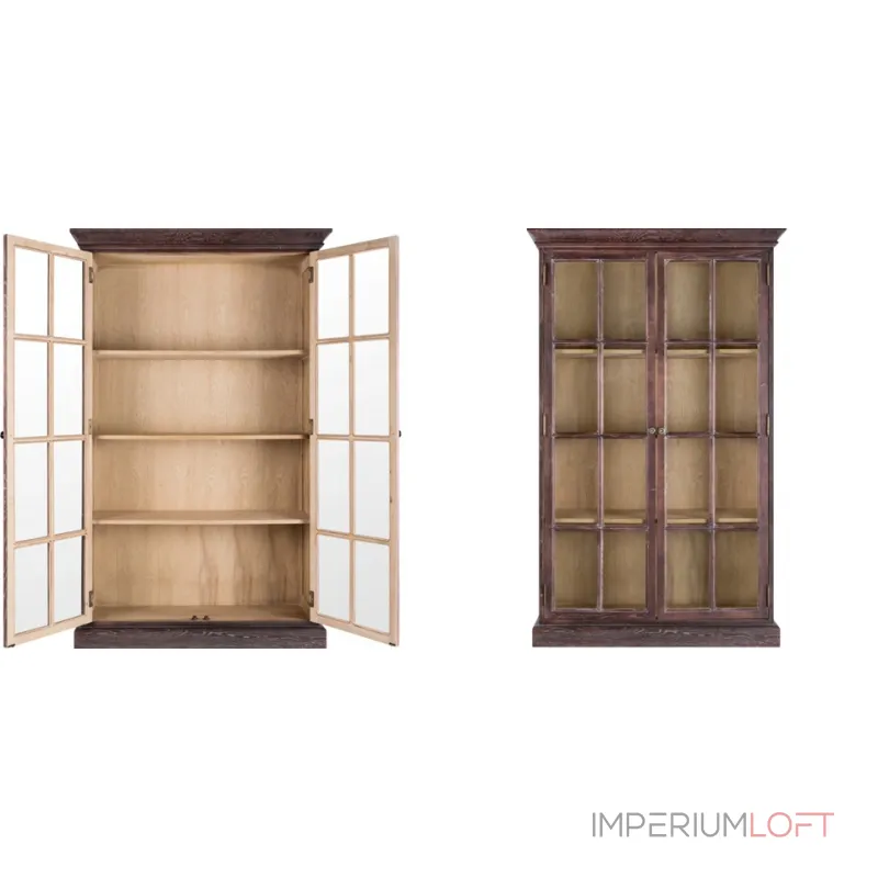 Шкаф-витрина French brown от ImperiumLoft