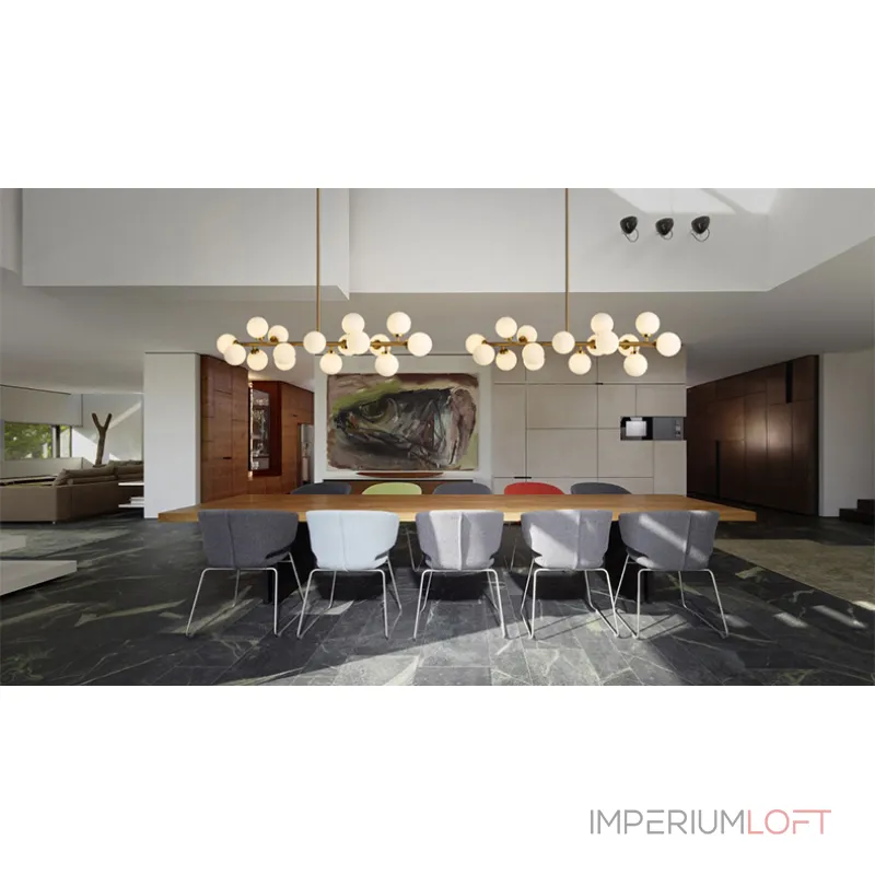 Люстра на штанге Bubble Stik Cold Chandelier