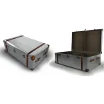 Сундук Trunks in Polished Aluminum Restoration Hardware от ImperiumLoft