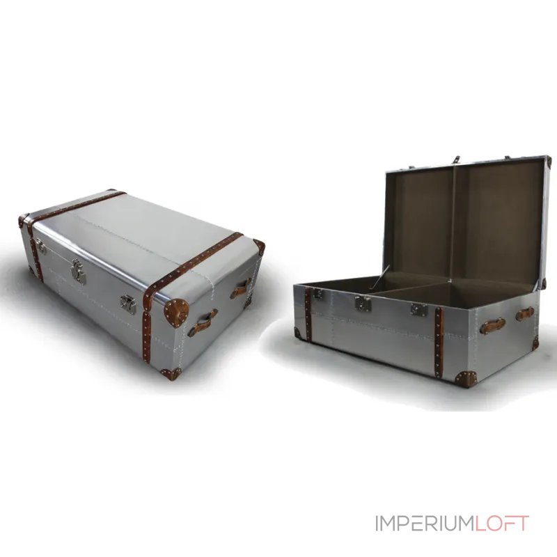 Сундук Trunks in Polished Aluminum Restoration Hardware от ImperiumLoft Сундук Trunks in Polished Aluminum Restoration Hardware от ImperiumLoft