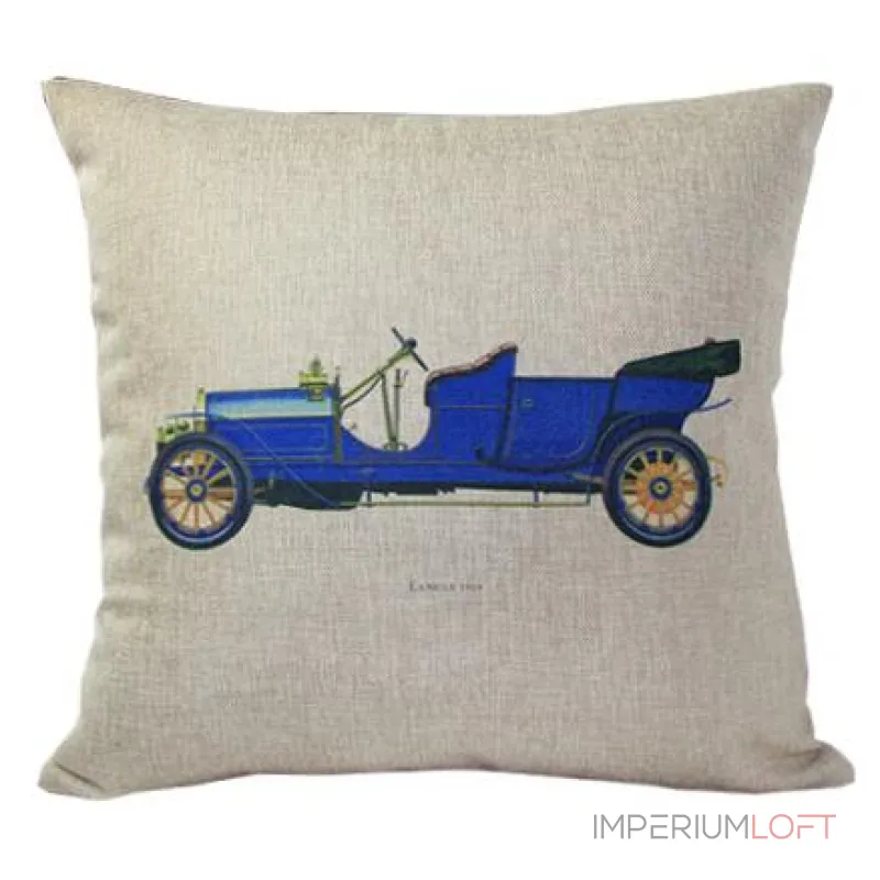 Подушка Retro cars I от ImperiumLoft Подушка Retro cars I от ImperiumLoft