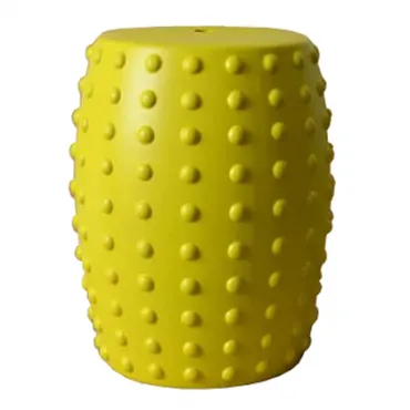 Керамический табурет Pimple Yellow
