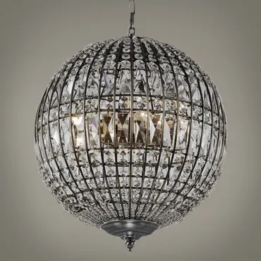 Подвесная люстра Gatsby Sphere Chandelier Silver
