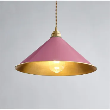 Подвесной светильник Cone Factory filament Pink Подвесной светильник Cone Factory filament Pink