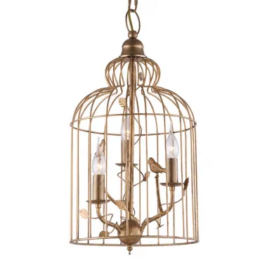 Подвесная люстра BIRDCAGE CHANDELIER copper