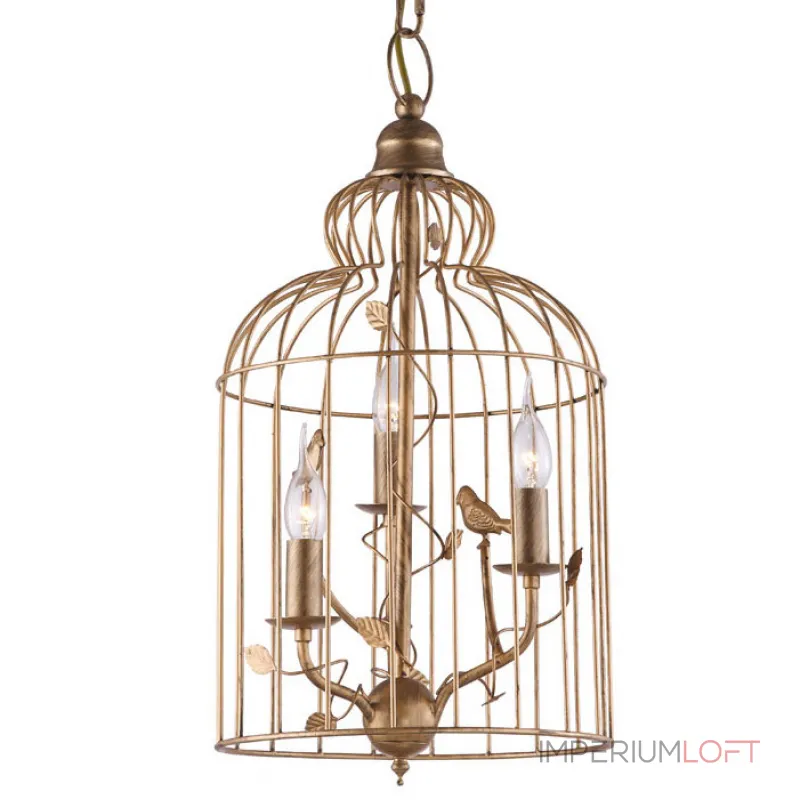 Подвесная люстра BIRDCAGE CHANDELIER copper Подвесная люстра BIRDCAGE CHANDELIER copper