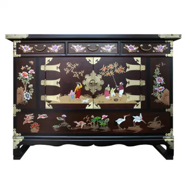 Китайский комод Chinoiserie chest of drawers "promenade" Китайский комод Chinoiserie chest of drawers "promenade"