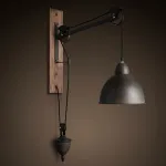 Настенный светильник Steampank Rust Iron Wall Lamp от ImperiumLoft