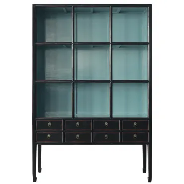 Стеллаж Сhinoise black and blue Стеллаж Сhinoise black and blue