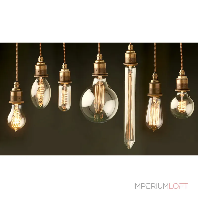 Лампа Эдисона T9 Edisel T9-185 от ImperiumLoft Лампа Эдисона T9 Edisel T9-185 от ImperiumLoft