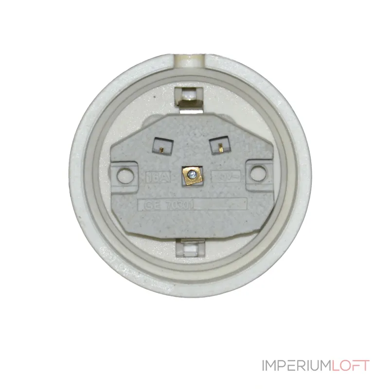 Розетка керамическая с заземлением Edisel Grande KGS-9CM от ImperiumLoft Розетка керамическая с заземлением Edisel Grande KGS-9CM от ImperiumLoft