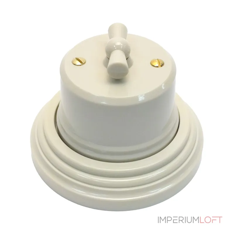 Выключатель поворотный АБС Edisel Basic KBSw2-02 от ImperiumLoft Выключатель поворотный АБС Edisel Basic KBSw2-02 от ImperiumLoft