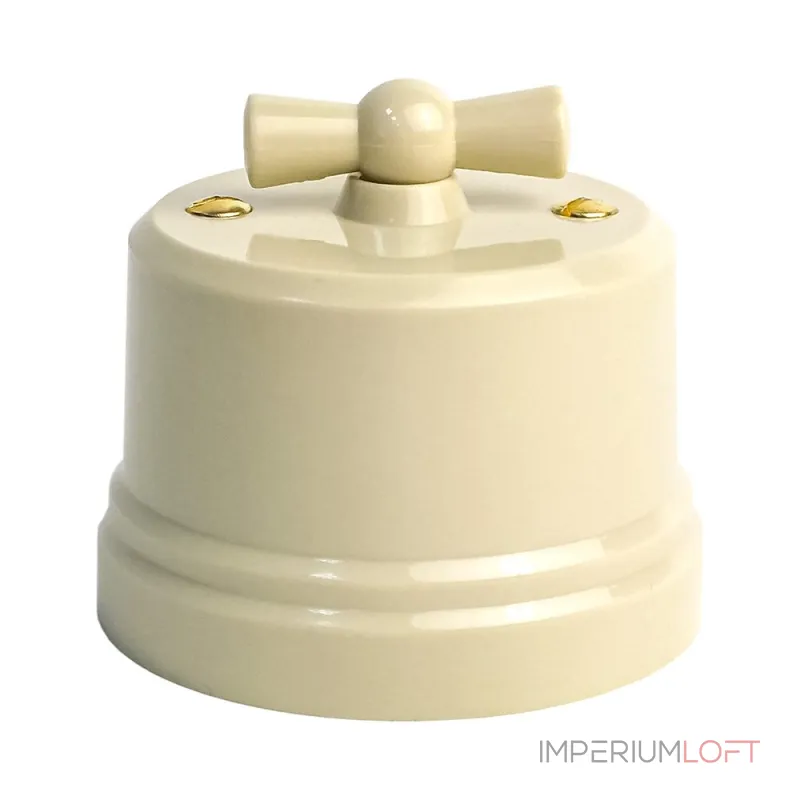Выключатель поворотный АБС Edisel Basic KBSw2-02 от ImperiumLoft Выключатель поворотный АБС Edisel Basic KBSw2-02 от ImperiumLoft