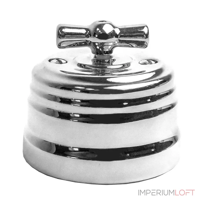 Выключатель поворотный керамический Edisel Grande KGSw2-5SM от ImperiumLoft Выключатель поворотный керамический Edisel Grande KGSw2-5SM от ImperiumLoft