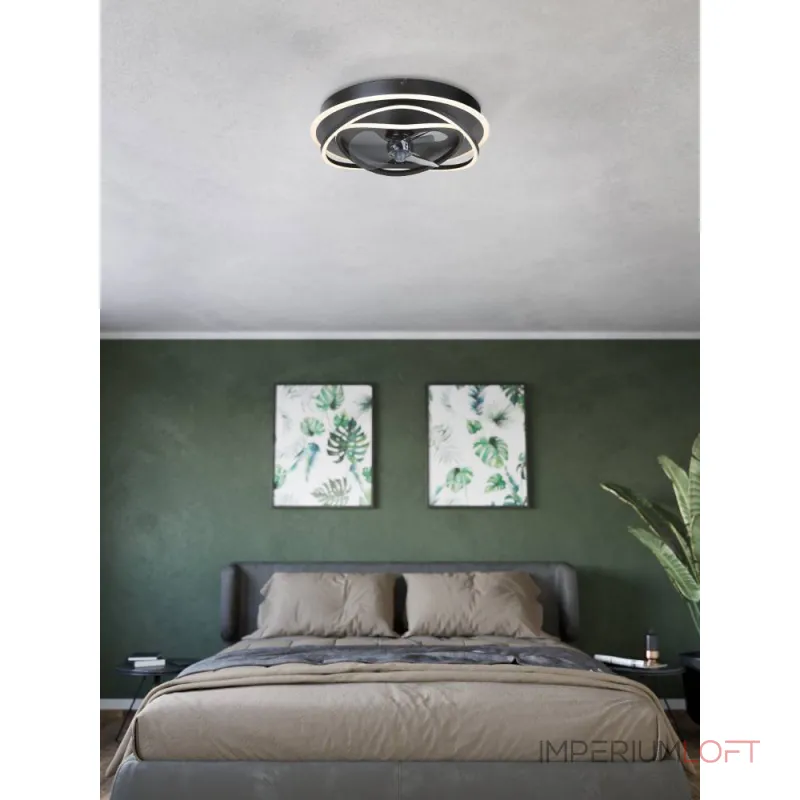 Вентилятор потолочный со светильником Eglo NAMORI 35146 от ImperiumLoft