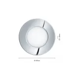 Светодиодная ультратонкая встраиваемая панель Eglo FUEVA 1 96054 от ImperiumLoft