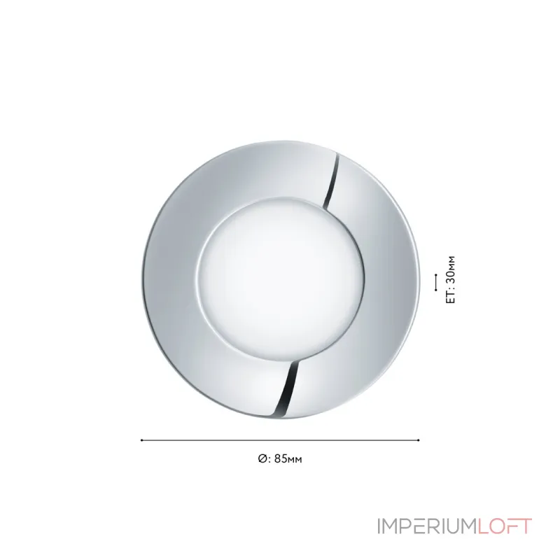 Светодиодная ультратонкая встраиваемая панель Eglo FUEVA 1 96054 от ImperiumLoft