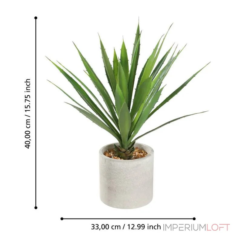 Искусственное растение в горшке Eglo TOBETSU 428016 от ImperiumLoft Искусственное растение в горшке Eglo TOBETSU 428016 от ImperiumLoft