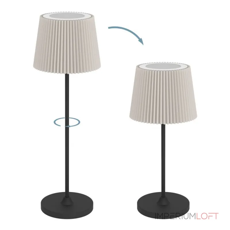 Аккумуляторная настольная лампа Eglo Leonero 75934 от ImperiumLoft Аккумуляторная настольная лампа Eglo Leonero 75934 от ImperiumLoft