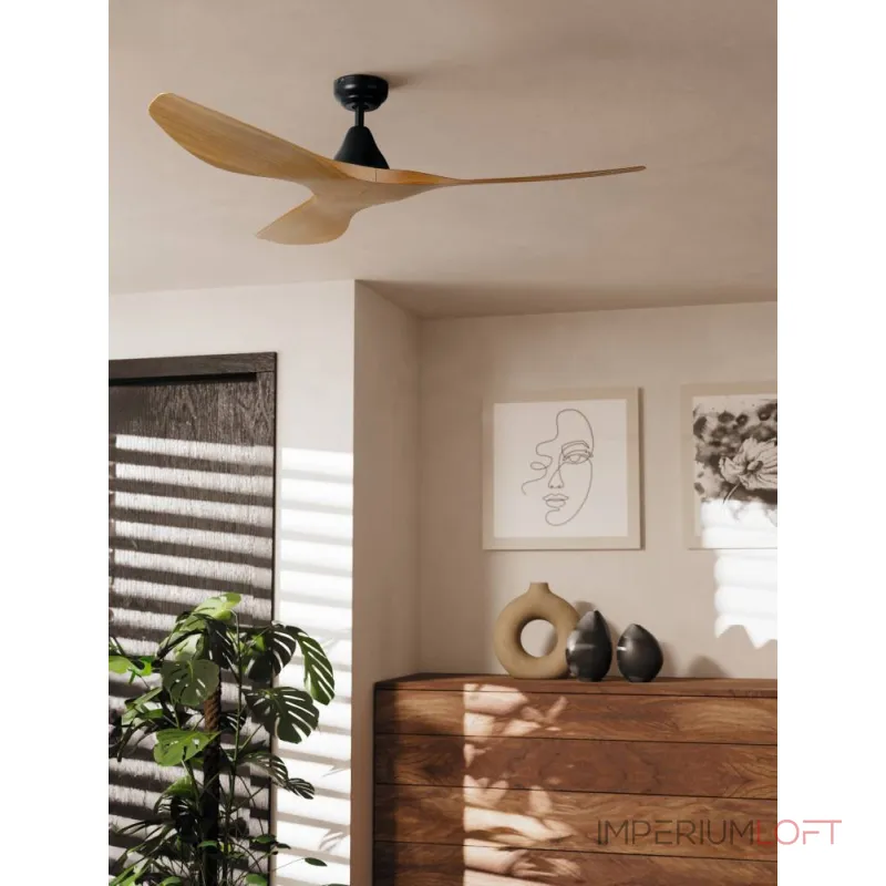 Потолочный вентилятор 5 скоростей Eglo PORTSEA 35108 от ImperiumLoft