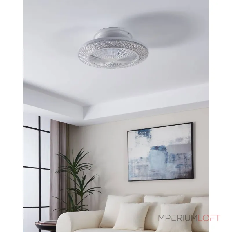 Потолочный вентилятор со светильником Eglo MALINSKA 35145 от ImperiumLoft