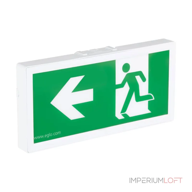 Аварийно-эвакуционный настенный светильник "EXIT" Eglo EXIT C 902204 от ImperiumLoft