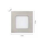 Светодиодная ультратонкая встраиваемая панель Eglo FUEVA 1 95466 от ImperiumLoft