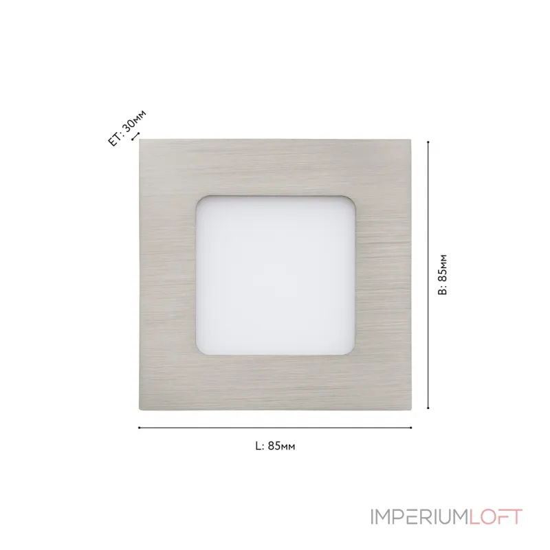 Светодиодная ультратонкая встраиваемая панель Eglo FUEVA 1 95466 от ImperiumLoft