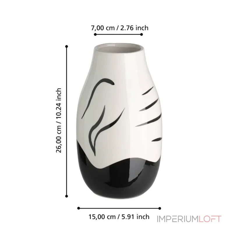 Ваза декоративная Eglo YUZAWA 421037 от ImperiumLoft