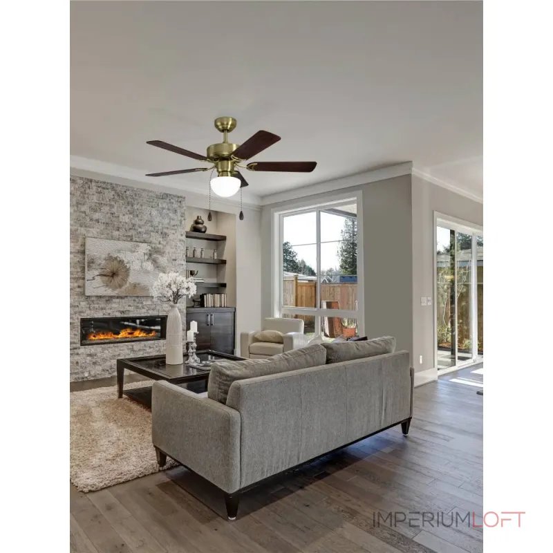 Потолочный светильник с вентилятором Eglo ПРОМО Cadiz 35075 Потолочный светильник с вентилятором Eglo ПРОМО Cadiz 35075