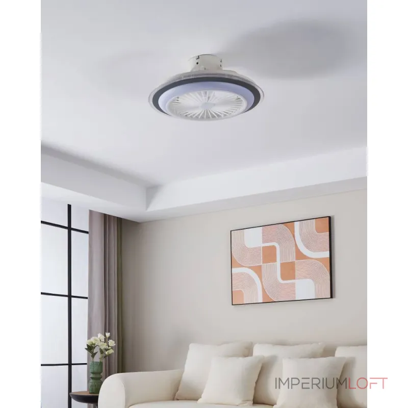 Потолочный вентилятор со светильником Eglo ALBUFEIRA 35141 от ImperiumLoft