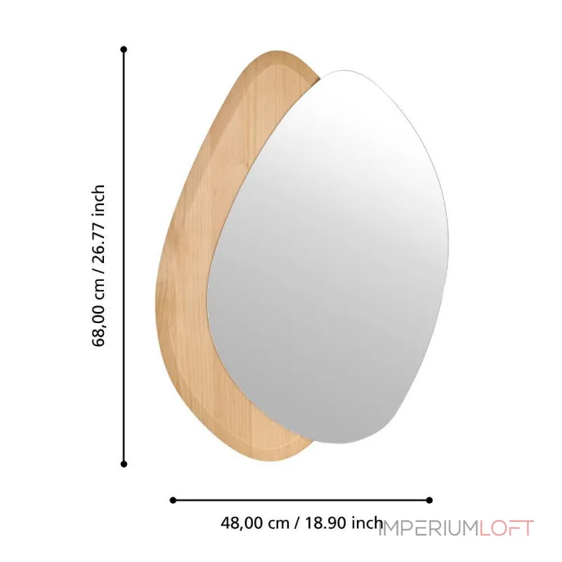 Зеркало декоративное Eglo LIOMA 425049 от ImperiumLoft