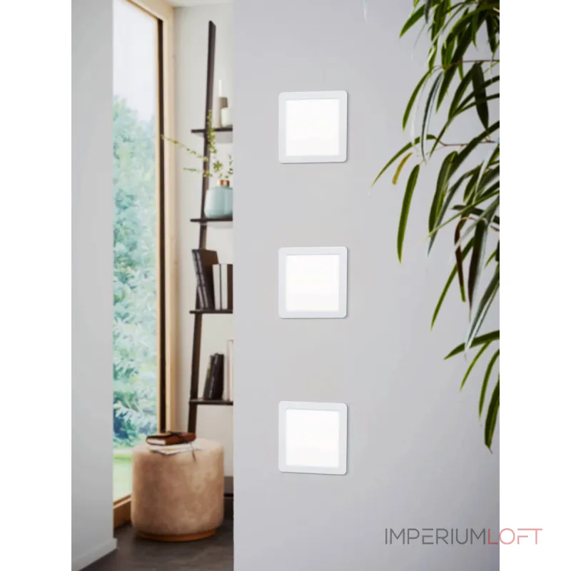 Встраиваемый светильник Eglo ПРОМО Fueva 5 99179 Цвет плафонов белый от ImperiumLoft