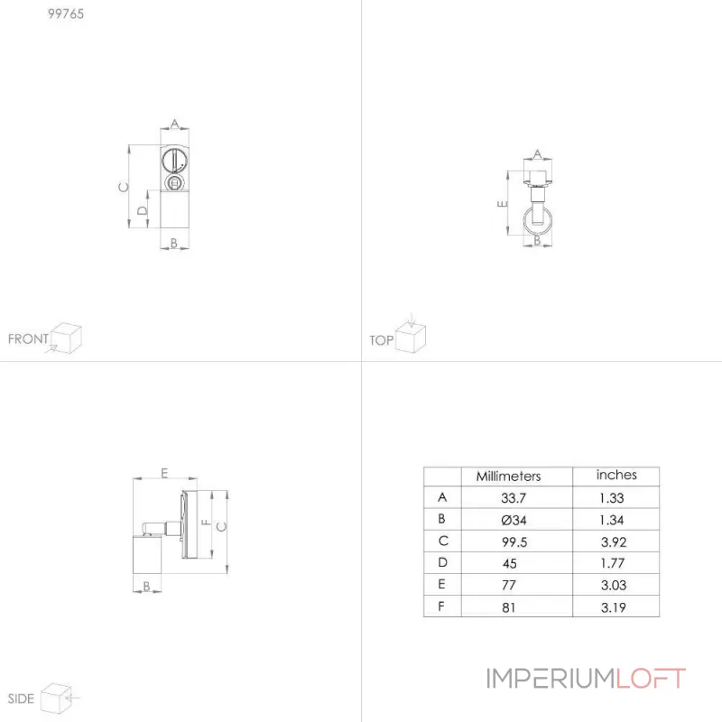 Спот Eglo TB BUZZ 99765 от ImperiumLoft