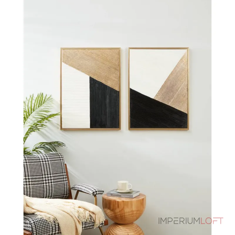 Комплект из 2х картин Eglo ROBERVAL 423035 от ImperiumLoft